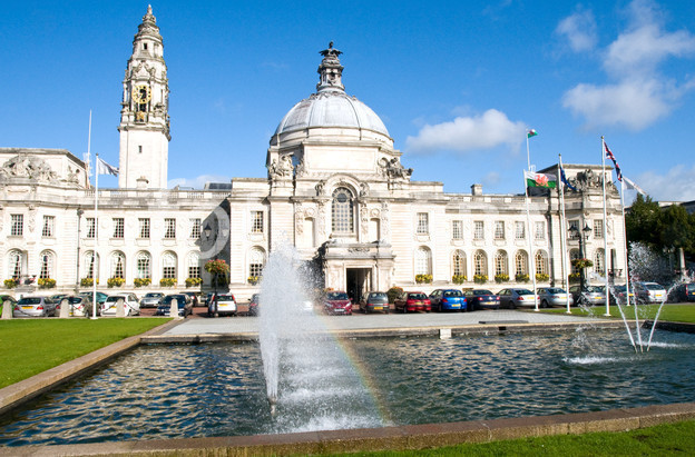 FOT615671 Cardiff City Hall South Wales